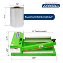 12” Shrink Film Sealer with Dispenser