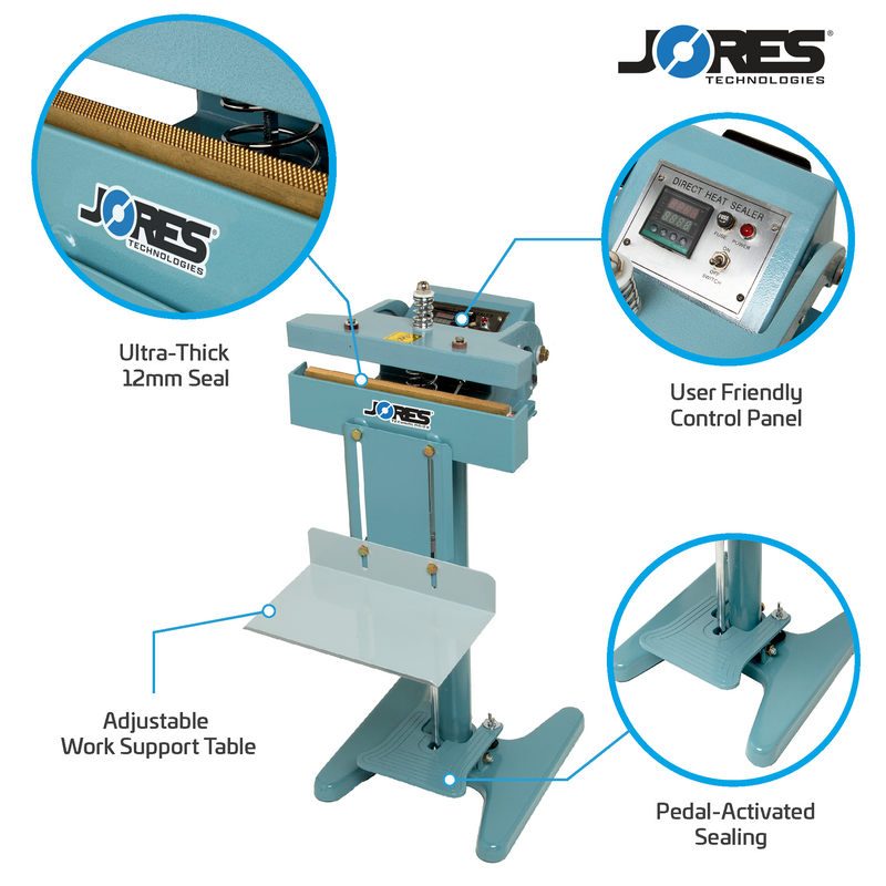12” Constant Heat Foot Bag Sealer
