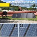 Panel solar portátil OUPES de 100 W