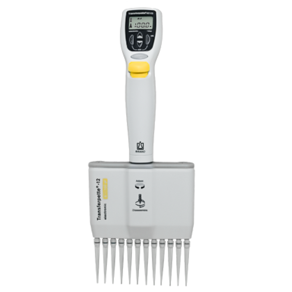 Pipeta electrónica Brandtech 705473 Transferpette, 12 canales, 5-100 µL con garantía