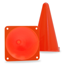 Hi-Vis Orange Sport Training Cones - Pack of 12