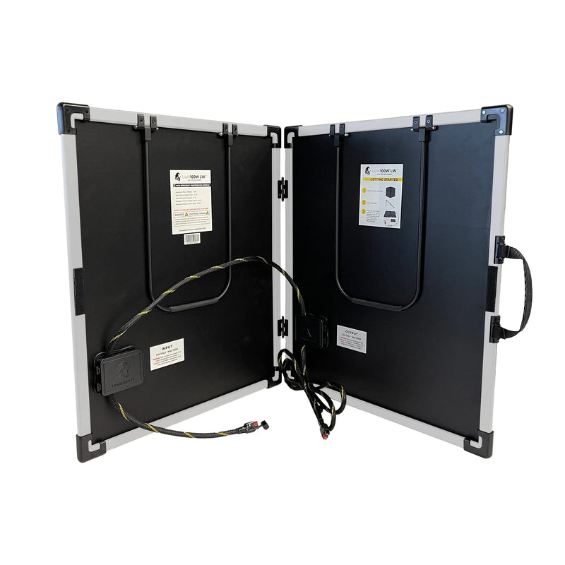 Lion Energy - Panel solar portátil de 100 W LW 12 V 