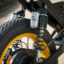 HappyRun G100 Pro Yellow 6000W Electric Bike Dual Battery