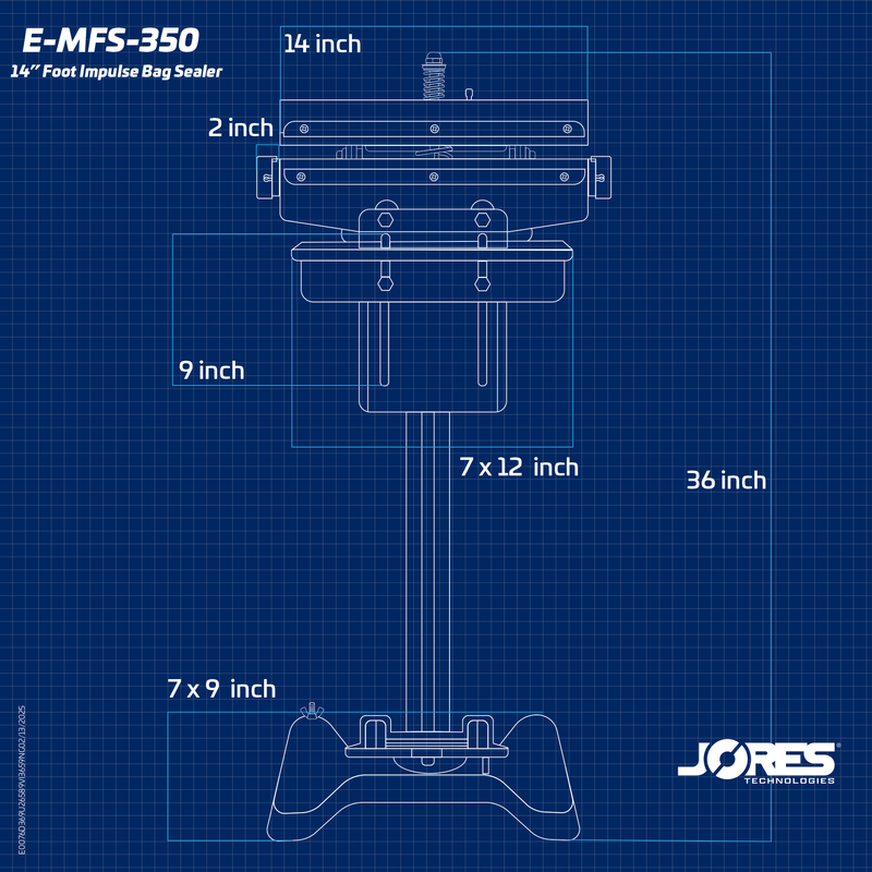 14” Foot Impulse Bag Sealer