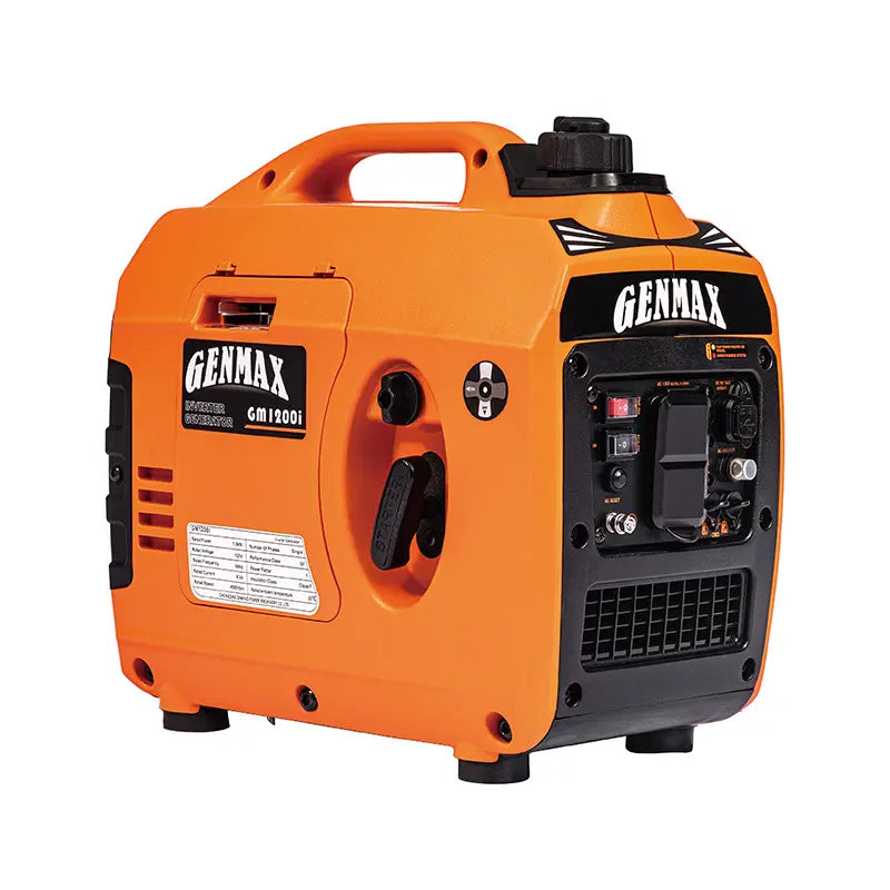 Generador inversor de gasolina Genmax GM1200i de 1200 vatios