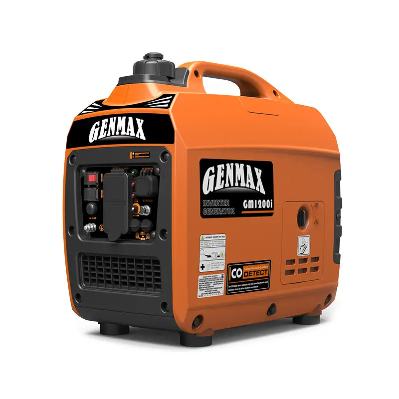 Generador inversor de gasolina Genmax GM1200i de 1200 vatios