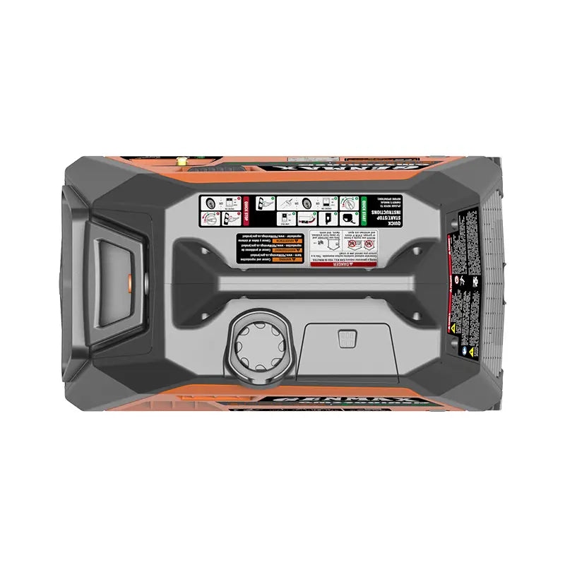 Generador inversor portátil Genmax GM3500iAED, motor portátil de combustible dual a gas o propano súper silencioso de 3500 W con capacidad paralela