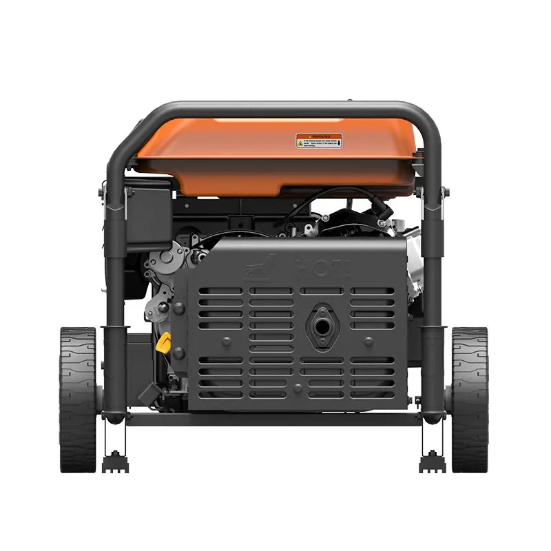 Generador inversor portátil Genmax GM6000XiE de 6000 W, con motor de alta velocidad a gas y marco abierto con arranque eléctrico