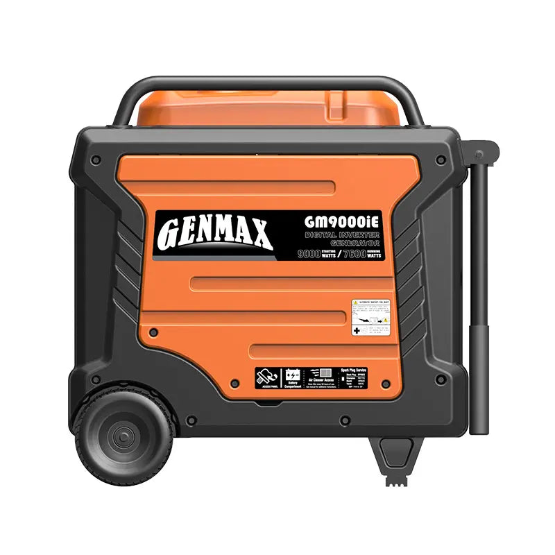Genmax GM9000iE Portable Inverter Generator 9000W Super Quiet Gas Powered Engine with Parallel Capability