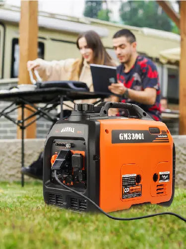Generador inversor de gasolina Genmax GM3300i de 3300 vatios