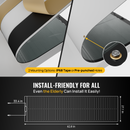 Panel solar flexible de película fina con orificios preperforados BougeRV Yuma 200W CIGS