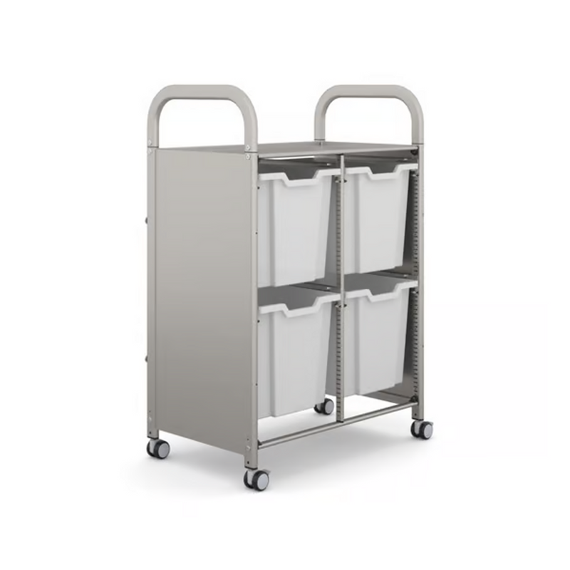 Gratnells Callero Double Metal Cart  27.20 x 16.90 x 41.50 in