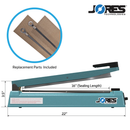 16” Manual Impulse Bag Wide Sealer