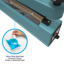 16” Manual Impulse Bag Sealer with Cutter – UL Listed
