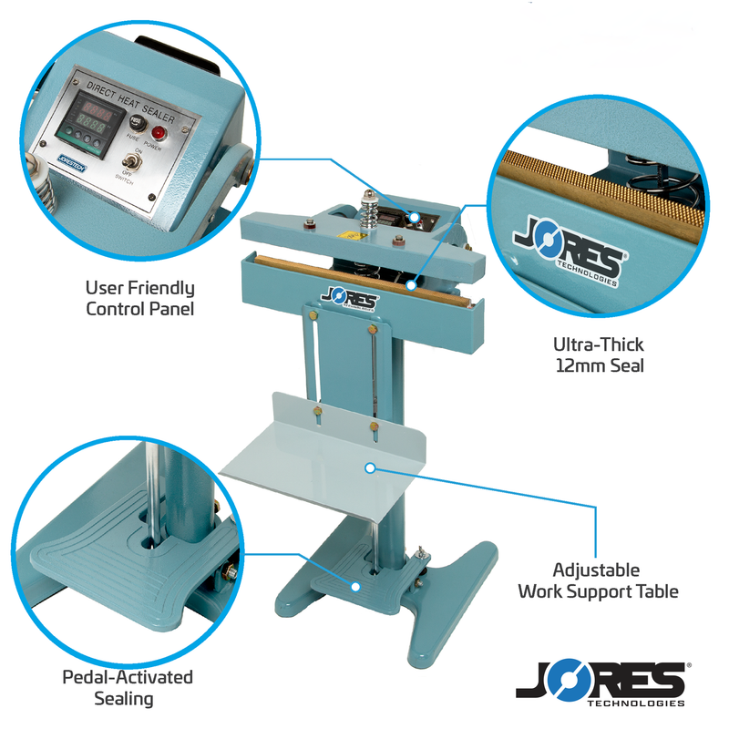 16” Constant Heat Foot Bag Sealer
