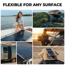 BougeRV Yuma 200W CIGS Thin-film Flexible Solar Panel with Pre-Punched Holes