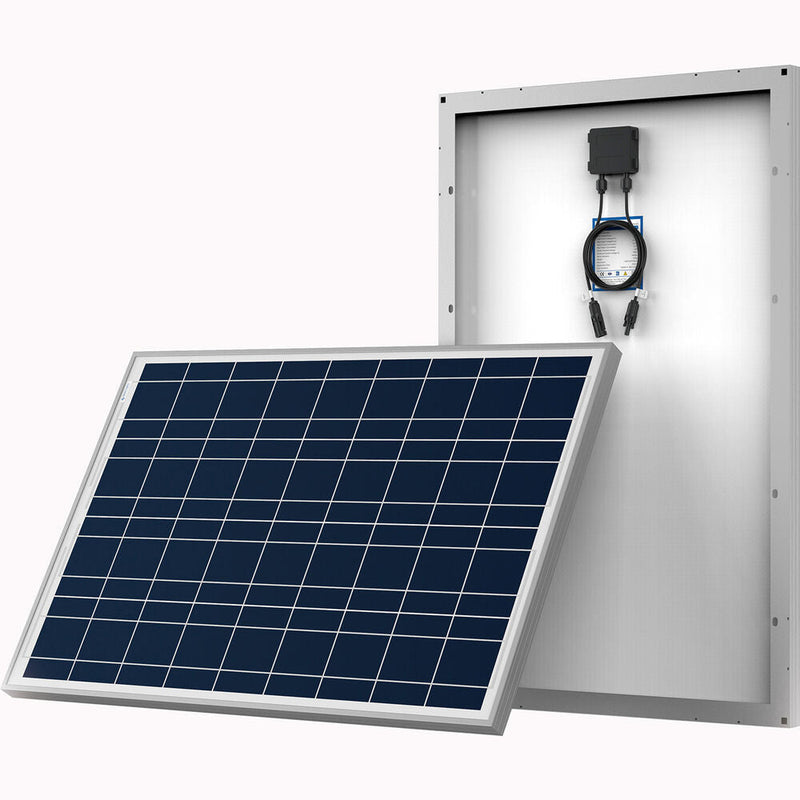 ACOPower 100-Watt Polycrystalline Solar Panel, 12V