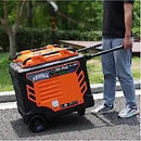 Genmax GM10500iETC Tri Fuel Inverter Generator,10500-Watt 458cc Tri Fuel Gasoline Propane Natural Gas Portable 50A Generator