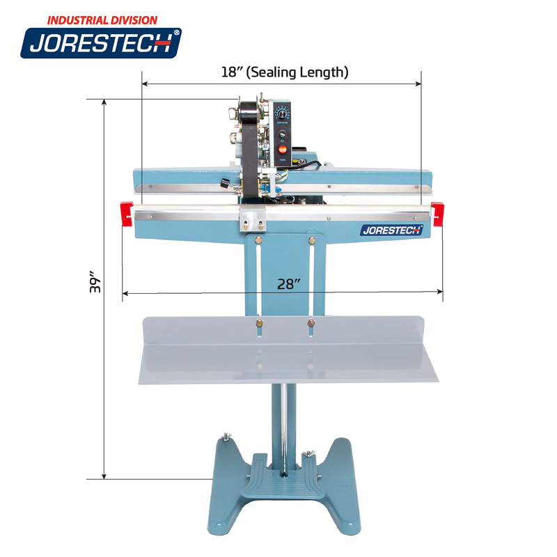 18” Foot Impulse Bag Sealer with Coder