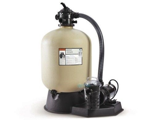 Pentair Sand Dollar SD60 Above Ground Pool Sand Filter System | 22" Filter 1HP Pump | 3' NEMA Cord | 6' Hose Kit