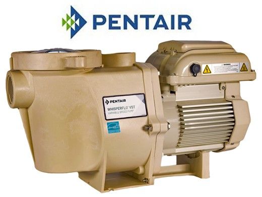 Pentair WhisperFlo VST 2.6 THP Variable Speed Pool Pump | 115-208-230V