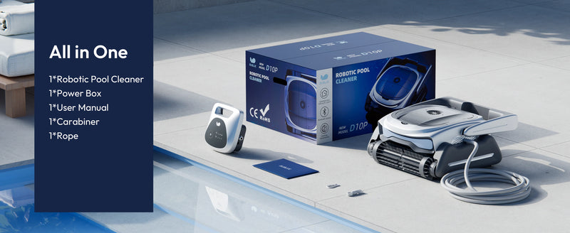 Limpiador de piscinas robótico BUBLUE Bubot 500P