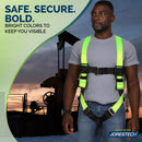 1D Fall Protection Safety Body Harness