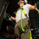 1D Fall Protection Safety Body Harness with Grommets