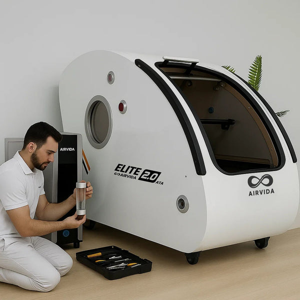 Sitting Hard Shell Hyperbaric Chamber 1.3-2.0 ATA  -Airvida Elite