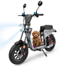 isinwheel H7 Pro Electric Scooter with Seat – 1200W Commuter, Gray