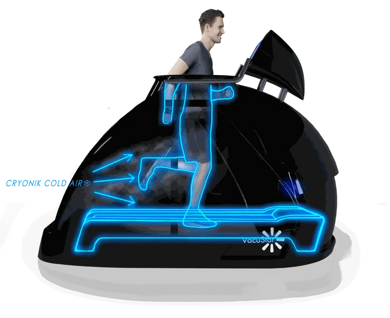 InfraStar Infrared Vacuum Bike – Cold-Heat Vacuum Fitness System