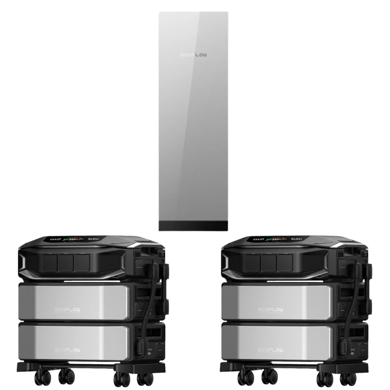 Special Bundle: EcoFlow DELTA Pro Ultra X (2*inverters+4*batteries) + Smart home panel 3