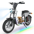 isinwheel H7 Pro Electric Scooter with Seat – 1200W Commuter, Gray