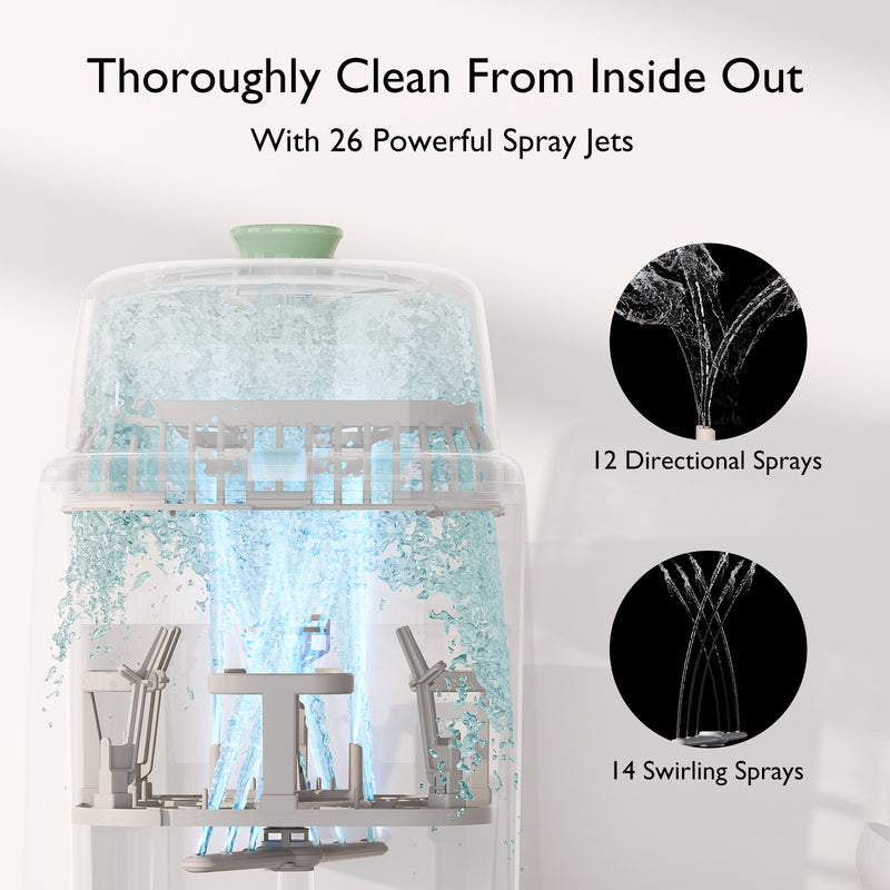 Momcozy KleanPal Pro Baby Bottle Washer and Sterilizer-BS03