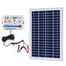 Kits solares fuera de la red Acopower de 25 W, controlador de carga de 5 A con conector SAE