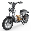 isinwheel H7PRO Electric Scooter with Seat & Basket