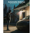 Cámara de seguridad inalámbrica para exteriores AOSU con energía solar y batería - C9L2BA11