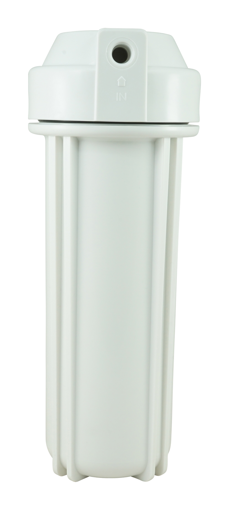2.5" x 10" White Poly Sump and Cap Assembly