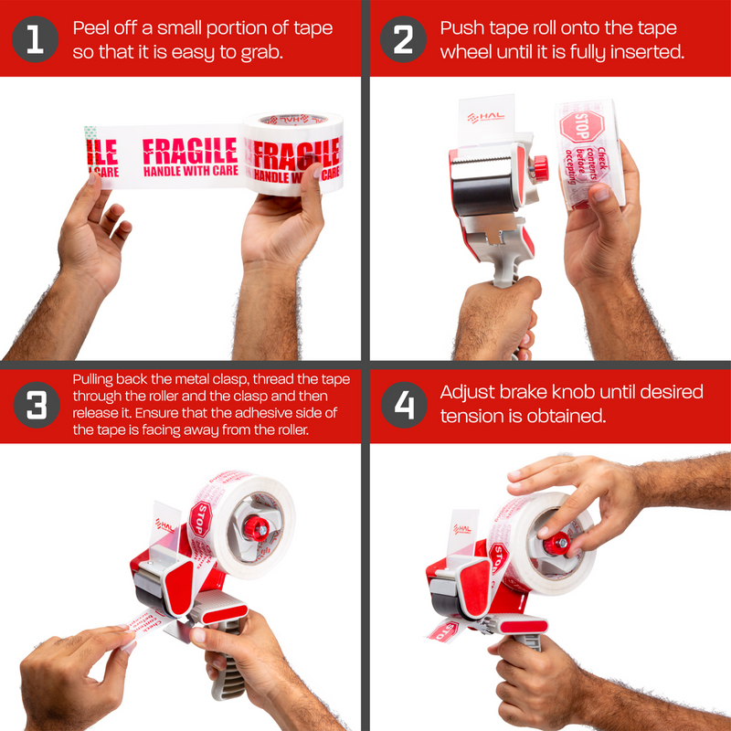 2” Handheld Heavy Duty Tape Dispenser