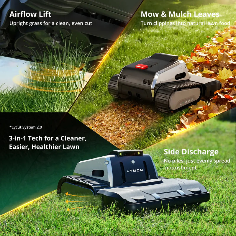 【新品】LYCOPRO SMART MINI Lymow One Plus 5A | 1.1 Acres/Day | Free Shipping | Wellbots