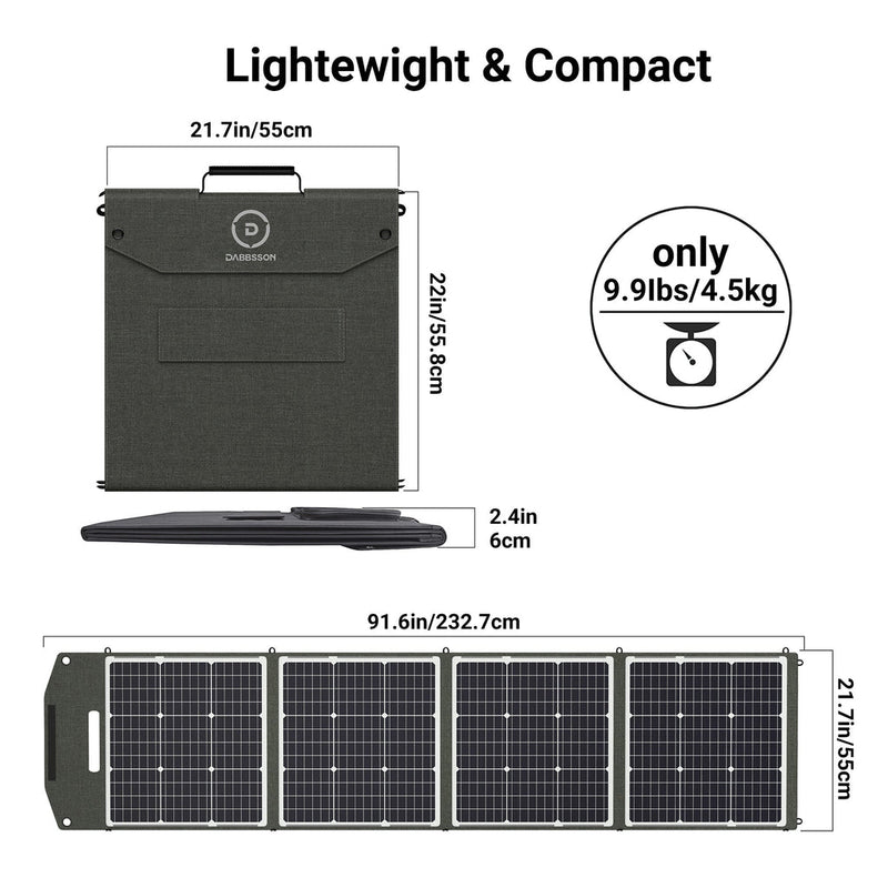 Dabbsson DBS200S Solar Panel