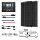 Kit mono Acopower de 100 W
 Todo negro 200w 20A PWM