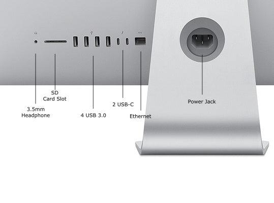 Apple iMac 5K de 27 pulgadas (mediados de 2019), procesador i9 de 3,6 GHz, SSD de 1 TB, 128 GB de RAM, GPU 580X de escritorio