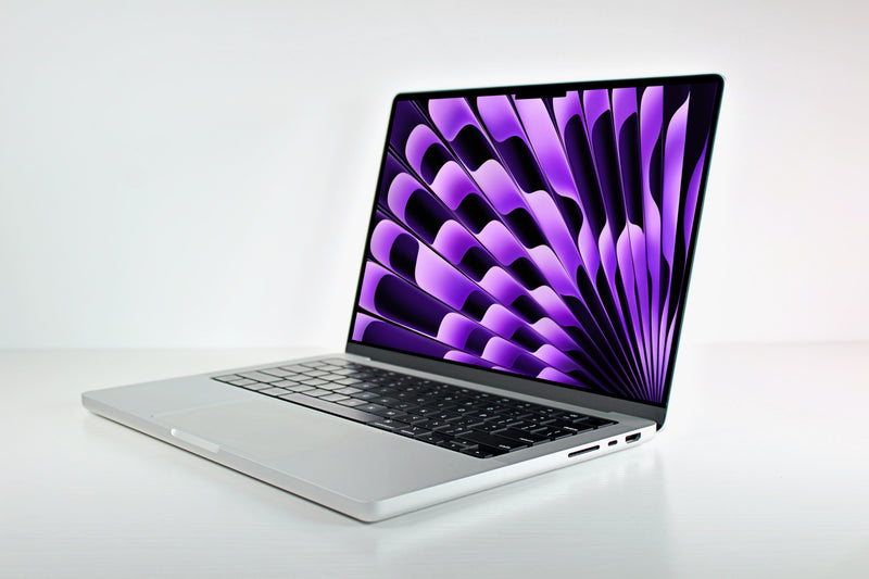 2021 Apple MacBook Pro 14-inch M1 Max 10-Core CPU 32-Core GPU – Up to 64GB RAM 8TB SSD | Silver