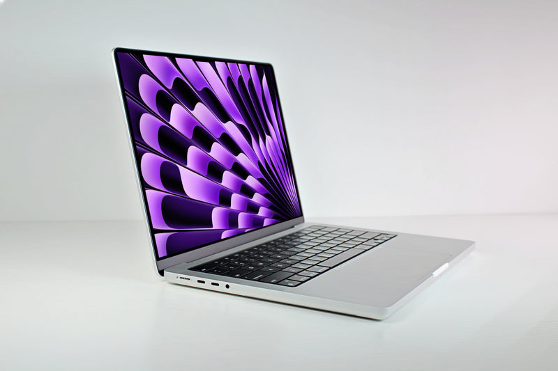 2021 Apple MacBook Pro 14-inch M1 Max 10-Core CPU 32-Core GPU – Up to 64GB RAM 8TB SSD | Silver