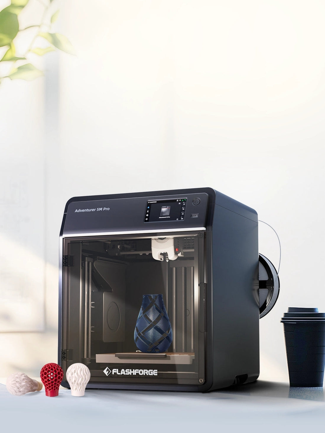 FlashForge - - FLASHFORGE Adventurer 5M /Pro /AD5X Upgrade Double Sided PEI Powder-Coated Platform, Tool-Free Model Removal, Automatic Separation After Cooling