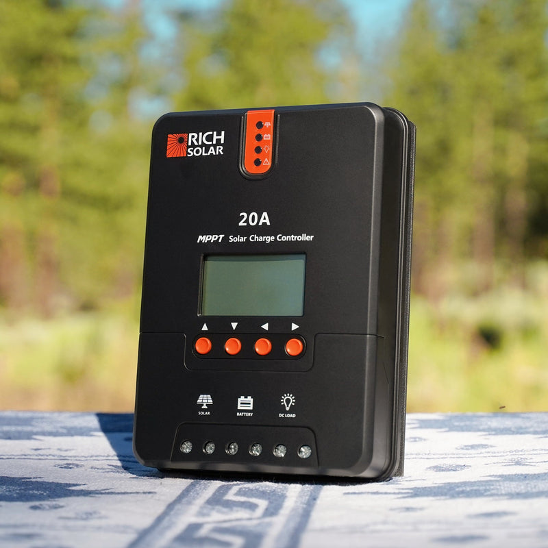 Rich Solar 20A MPPT solar charge controller