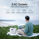 Banco de energía CPAP Bluetti X60 de 614 Wh para camping, viajes y emergencias