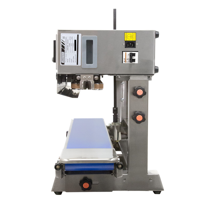 220V Stainless Steel Digital Continuous Band Sealer 800 with Coder