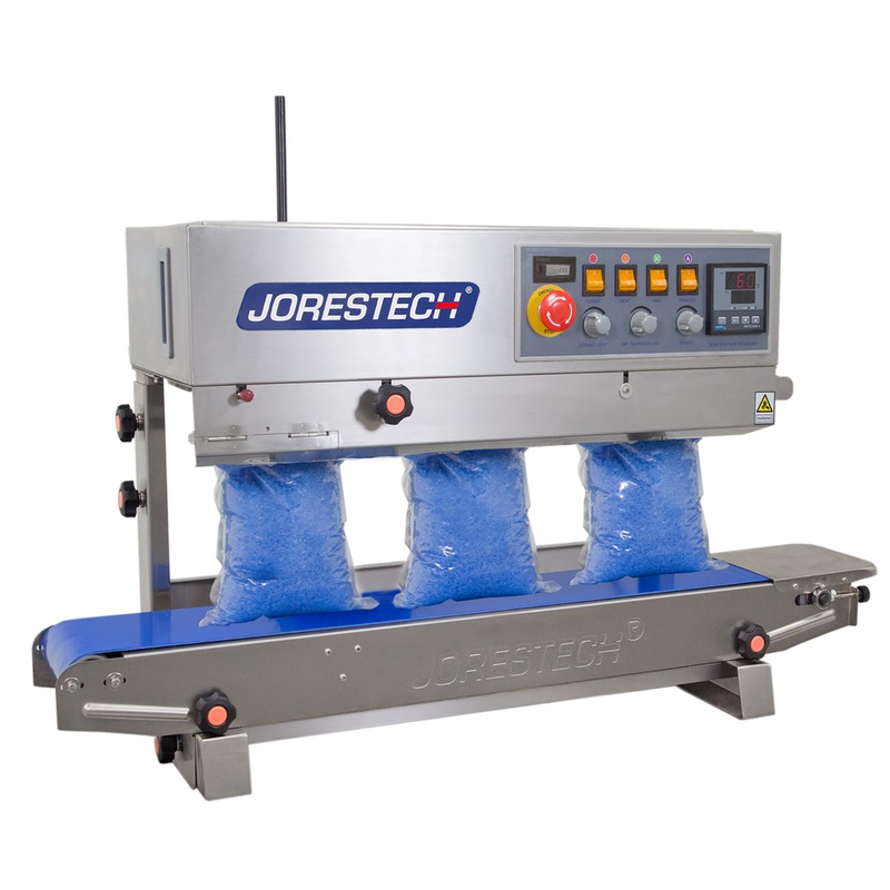 220V Stainless Steel Digital Continuous Band Sealer 800 with Coder